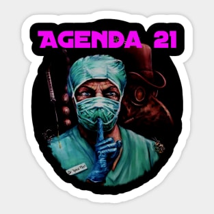 Agenda 21 Sticker